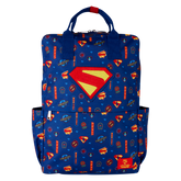 superman all-over print full-size backpack