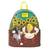 shrek & donkey sunflower field mini backpack