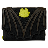 how to train your dragon night fury trifold wallet