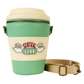 friends central perk to-go coffee cup figural scented crossbody bag