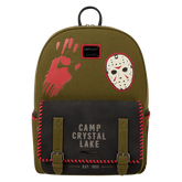friday the 13th camp crystal lake canvas full-size backpack