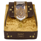 exclusive harry potter hufflepuff banner velvet mini backpack