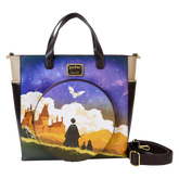harry potter hogwarts starry sky convertible backpack & tote crossbody bag