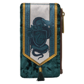 exclusive harry potter slytherin banner velvet card holder