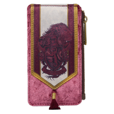 exclusive harry potter gryffindor banner velvet card holder
