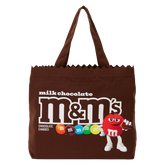 loungefly x m&m’s canvas tote bag