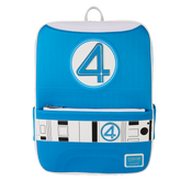 sdcc limited edition fantastic four uniform full-size backpack with pin