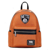 nba brooklyn nets basketball logo mini backpack