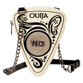 ouija planchette lenticular glow figural crossbody bag
