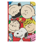 peanuts snoopy & gang stationery journal