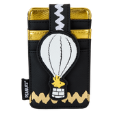 peanuts 75th anniversary woodstock hot air balloon card holder