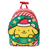 sanrio exclusive pompompurin santa hat light up mini backpack
