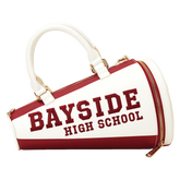 saved by the bell bayside high megaphone figural crossbody bag