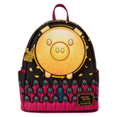 squid game piggy bank masked men glow mini backpack