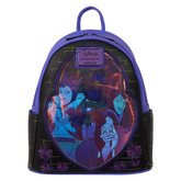 disney villains exclusive stained glass glow mini backpack