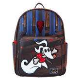 the nightmare before christmas zero holiday doors full-size backpack