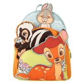bambi & friends triple pocket mini backpack