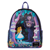 alice in wonderland tulgey wood lenticular mini backpack
