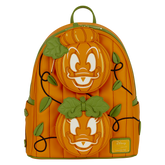 donald & daisy jack-o'-lantern exclusive glow mini backpack