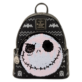 the nightmare before christmas jack skellington reversible sequins mini backpack