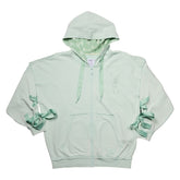 peter pan tinker bell ribbon unisex zip up hoodie