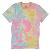 minnie mouse pastel tie-dye unisex tee
