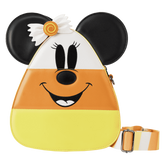 mickey and minnie mouse candy corn crossbody bag