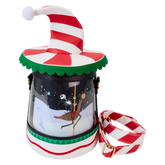 the nightmare before christmas town carousel spinning figural crossbody bag