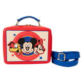 mickey & friends classic lunchbox crossbody bag