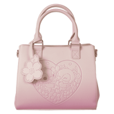 stitch & angel cherry blossom heart crossbody bag