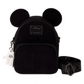mickey mouse classic corduroy convertible mini backpack & crossbody bag