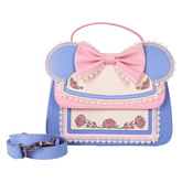 minnie mouse floral and lace crossbody bag