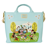 mickey & friends exclusive park day convertible backpack & tote crossbody bag