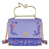 snow white shimmer crossbody bag