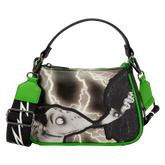 frankenweenie sparky & persephone glow crossbody bag