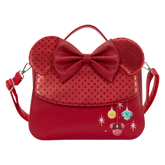 minnie mouse exclusive holiday ornaments crossbody bag