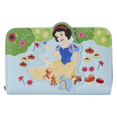 snow white and the seven dwarfs exclusive forest friends zip around wallet