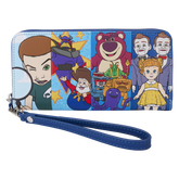 toy story movie collab baddies zip around wristlet wallet