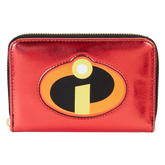 the incredibles 20th anniversary metallic cosplay zip around wallet