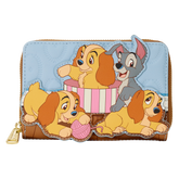 lady and the tramp exclusive puppies zip around wallet