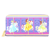 disney princess exclusive carousel wristlet wallet