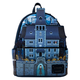 wednesday nevermore academy castle glow mini backpack