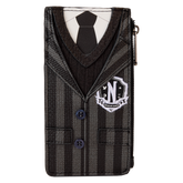 wednesday exclusive nevermore academy uniform cosplay large card holder