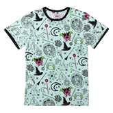 wicked elphaba & glinda all-over print unisex tee