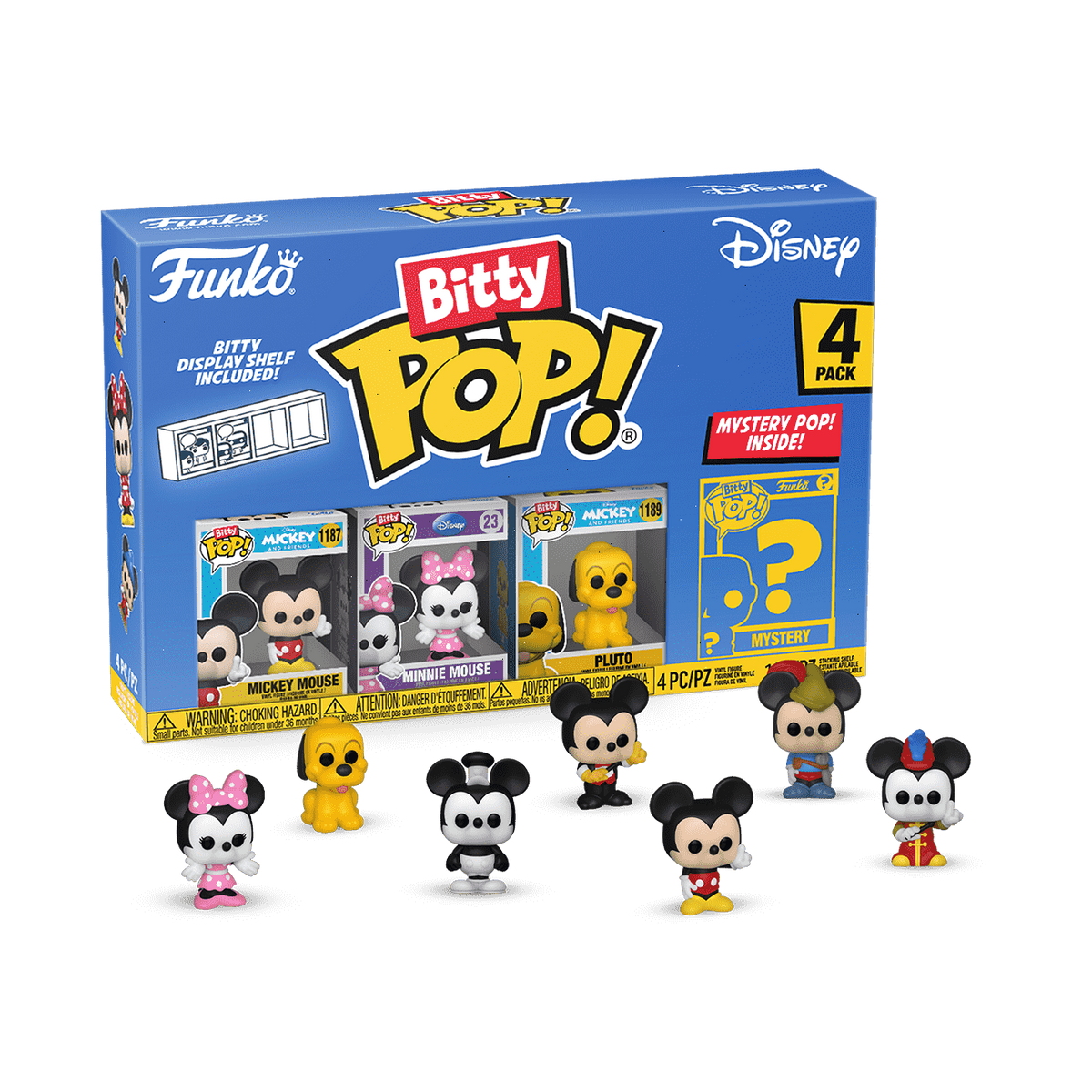 bitty pop! disney 4-pack series 1