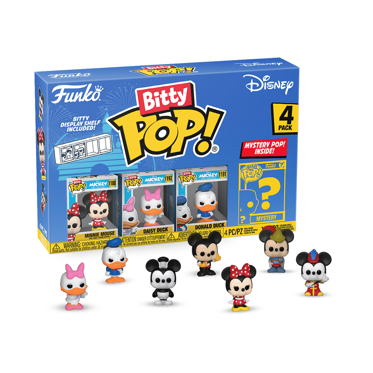 bitty pop! disney 4-pack series 2