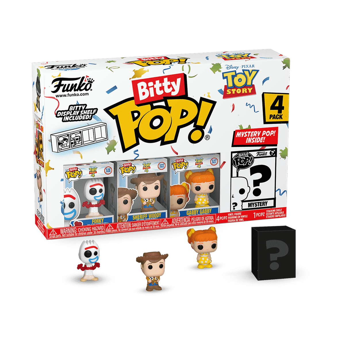 bitty pop! toy story 4-pack series 1