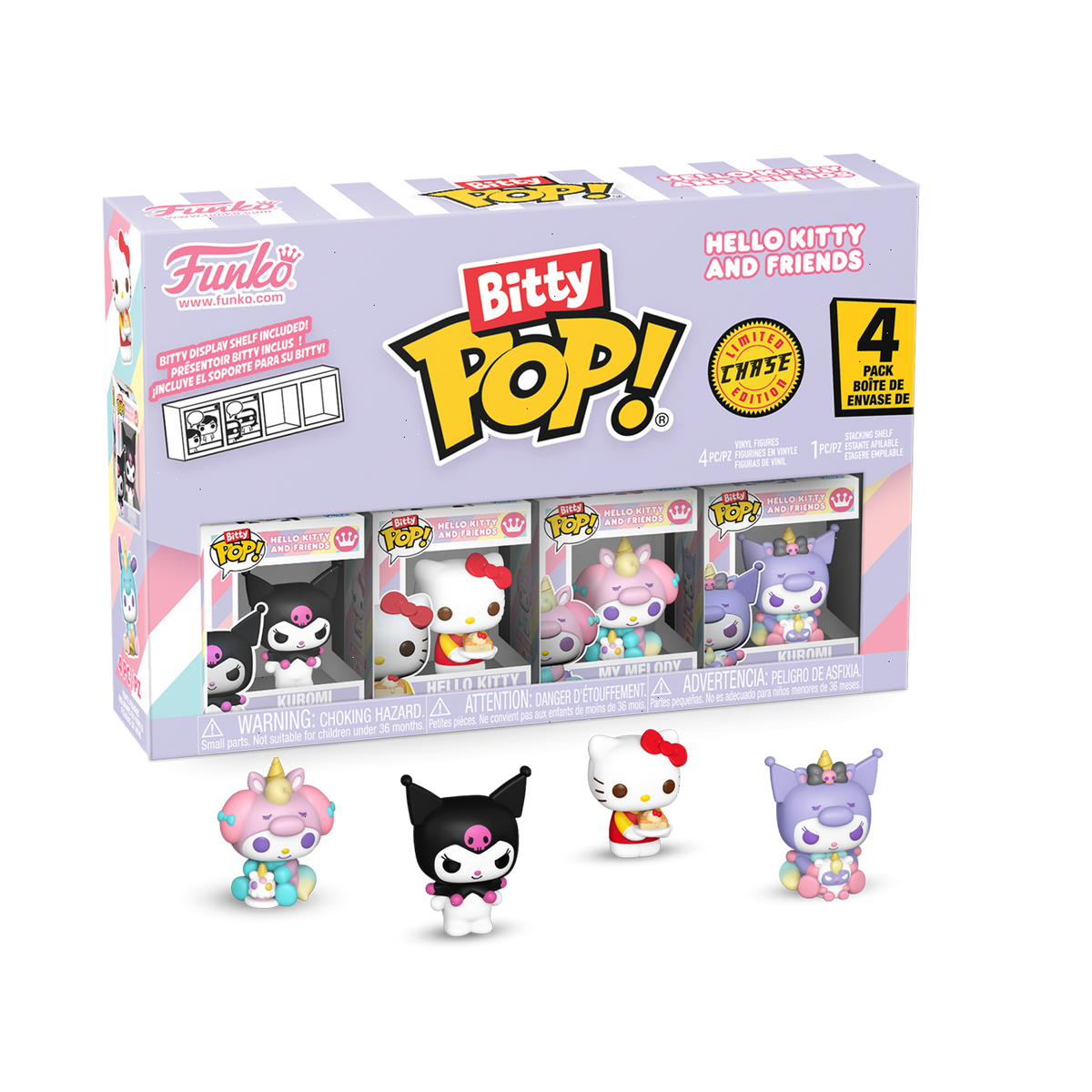 bitty pop! hello kitty and friends 4-pack series 3