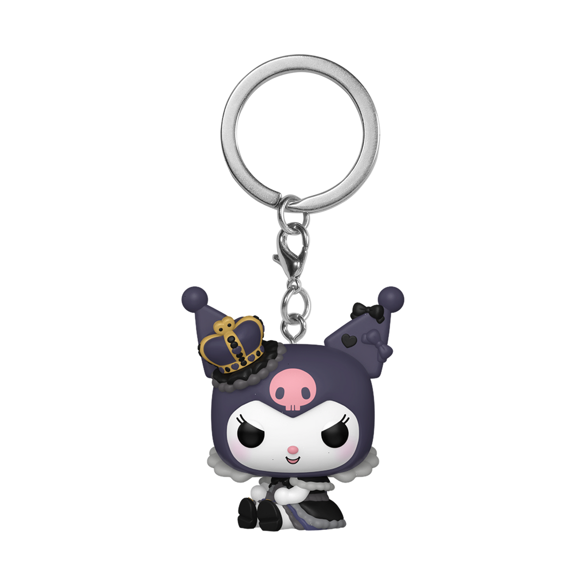 pop! keychain kuromi (royal outfit) (20th anniversary)