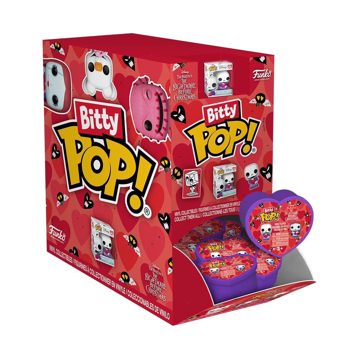mystery bitty pop! the nightmare before christmas (valentine’s day)